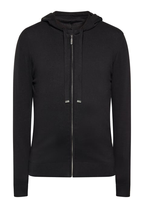 Mo Jas met capuchon Heren zwart - Image 1