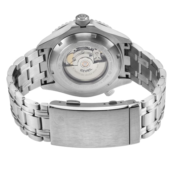 Gevril Men's Hudson Yards Swiss Automatic Grey Watch - Image 2
