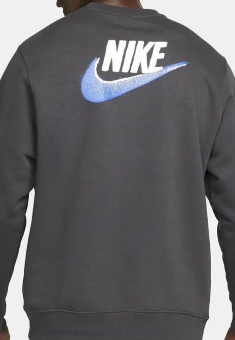 Nike Standard Issue Crew trainingspak voor heren in donkerrookgrijs - Image 2