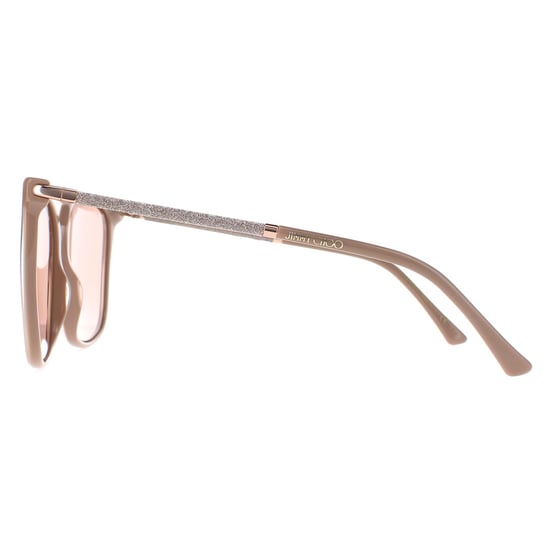 Jimmy Choo SCILLA/S FWM 2S nude roze flash zilver spiegel zonnebril - Image 3