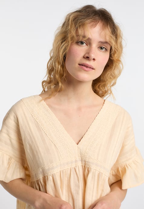 Dreimaster Tuniek Dames Beige crème - Image 5