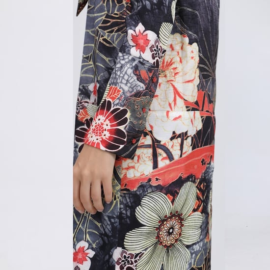 Bloemen macro -print shirtjurk - Image 5