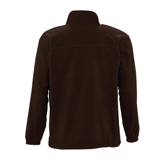 SOLS Heren North Full Zip Outdoor Fleece Jacket (Donkere chocolade) - Image 2
