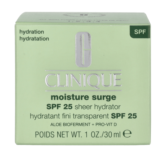 Clinique Moisture Surge SPF25 Sheer Hydrator30 ml. - Image 2
