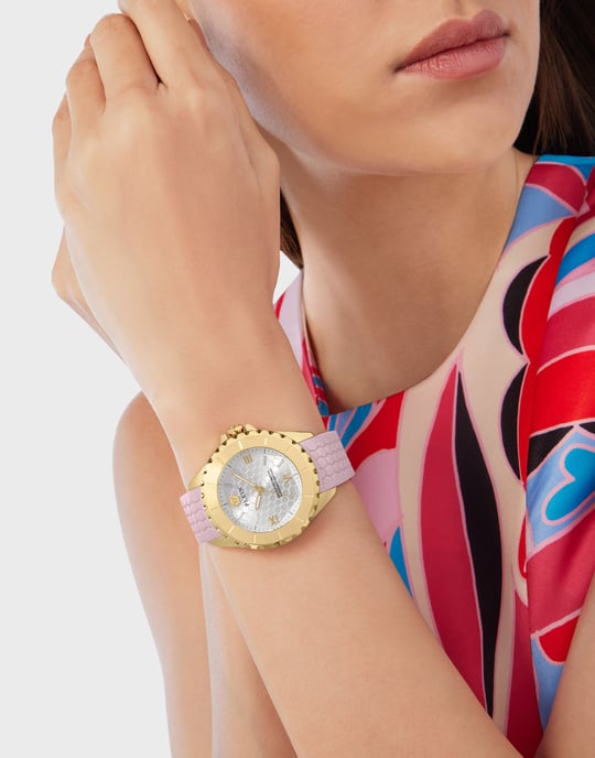 Philipp Plein Plein Heaven Dames Roze Horloge PWPOA0224 - Image 3
