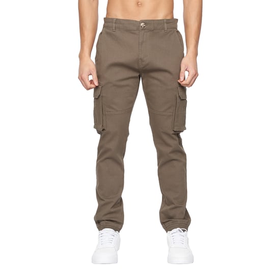 Crosshatch Heren Frentons Cargo Broek (Khaki) - Image 1