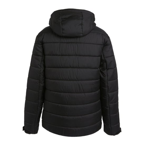 Regatta Mens Navigate Thermal Padded Jacket (Black/Orange Pop)