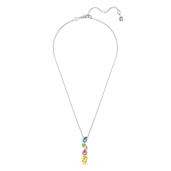 Swarovski 'Gema' Dames Necklace van Basismetalen - Zilver 5692421 - Image 3
