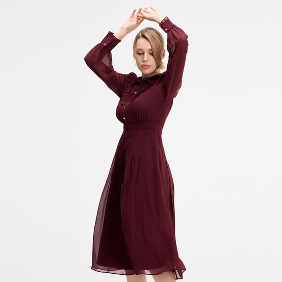 Mousseline blouse-dress - Image 2