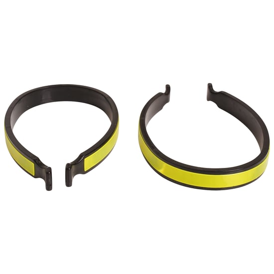 Dare 2B Reflective Trouser Band (Pack of 2) (Black)