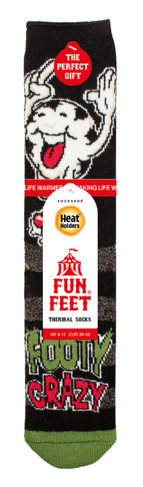 Heren Cozy Fleece Voering Hobby Sokken | Novelty Fluffy Thermo Sokken - Footy Crazy - Image 2