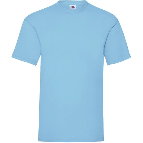 Fruit Of The Loom Heren Crew Neck Korte Mouw T-shirt-Zeeblauw (5 Pack) - Image 2
