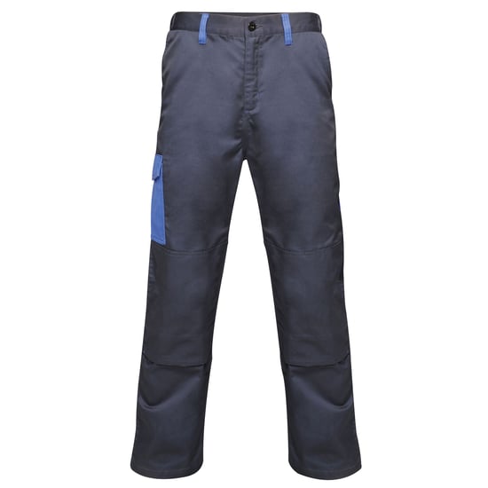 Regatta Herencontrast werkbroek (Marine / Nieuw Koninklijk Blauw) - Image 1