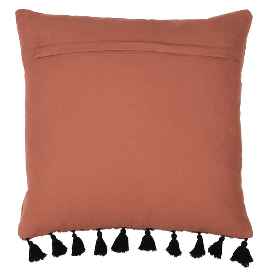 furn. Radian Halve Cirkel Ge tufted Katoenen Kussenhoes met Franje - Image 2