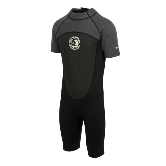 Regatta Mens Shorty Wetsuit (Black/Dark Grey/White)