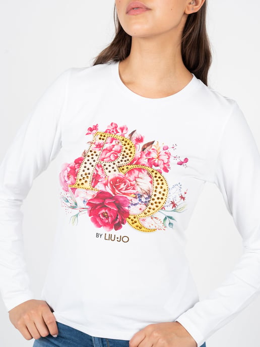 Rebel Queen by Liu Jo blouse Vrouw Wit - Image 4