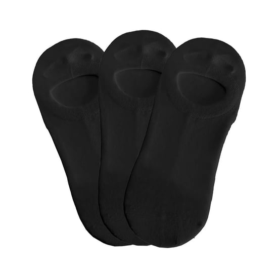 Superga Unisex Adult Invisible Socks (Pakket van 3) (Zwart) - Image 1