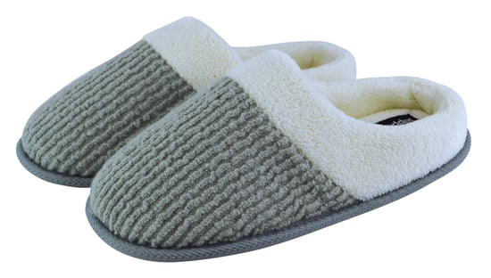 Slipper Snob - Dames muiltjespantoffels met open rug - Grijs - Image 1
