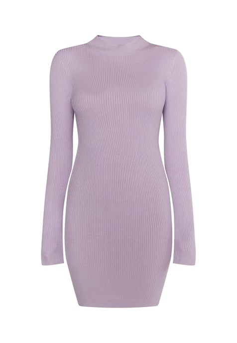 Mymo Mini-gebreide jurk Dames violet - Image 1