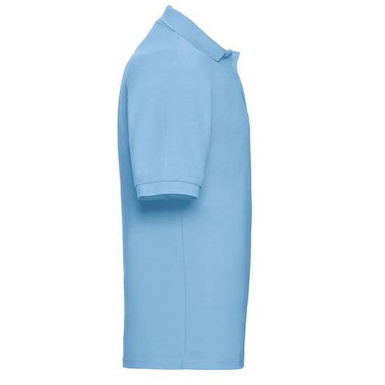 Russell Mens Polycotton Pique Polo Shirt (Sky Blue)