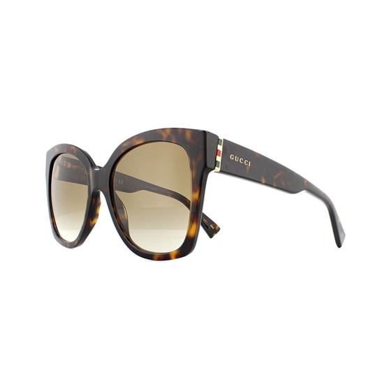 Gucci Zonnebril GG0459S 002 Havana Bruin Verloop - Image 2