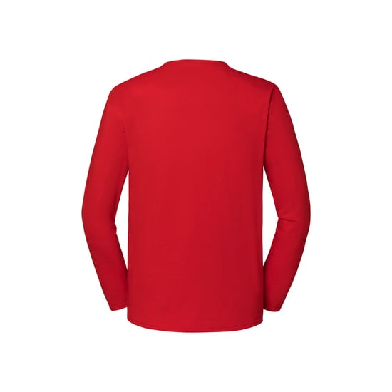 Fruit of the Loom Heren Iconic Premium T-shirt met lange mouwen (Rood) - Image 2