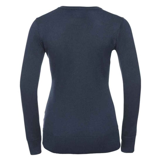 Russell Collection Dames/Dames Marl V Hals Sweatshirt (Franse marine) - Image 2