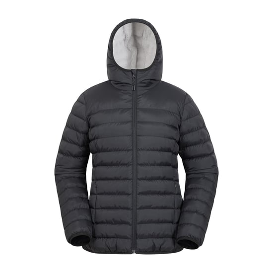Mountain Warehouse Met imitatiebont gevoerde dames/dames jas (Zwart) - Image 1