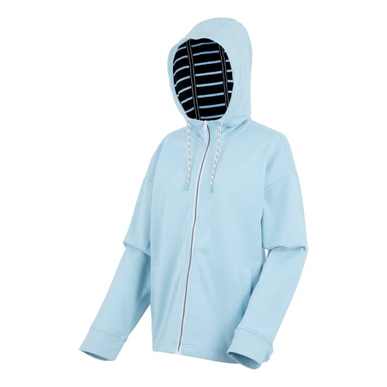 Regatta Dames/Dames Bayletta II Full Zip Hoodie (Chambray Blauw) - Image 3
