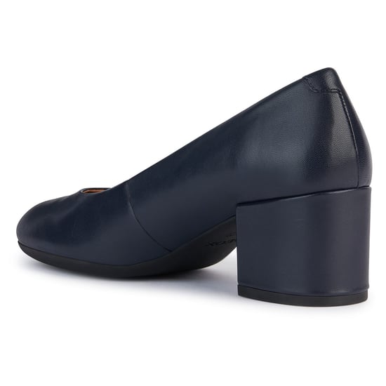 Geox D ELEANA A Leren Rund Volnerf Vrouwenhakken Navy - Image 5