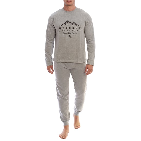 KLP4 Men's Long Sleeve Winter Pajamas