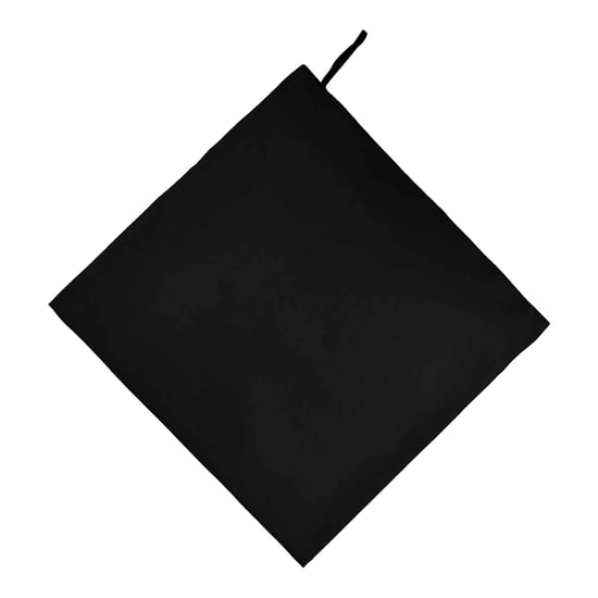 SOLS Atoll 100 Microvezel Handdoek (Zwart) - Image 2