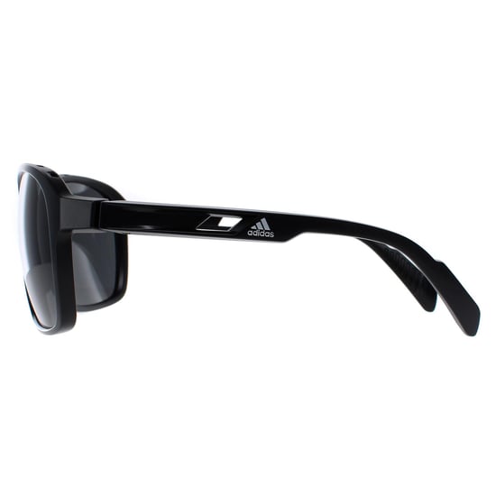 Adidas Oval Womens Shiny Black Contrast Grey SP0013