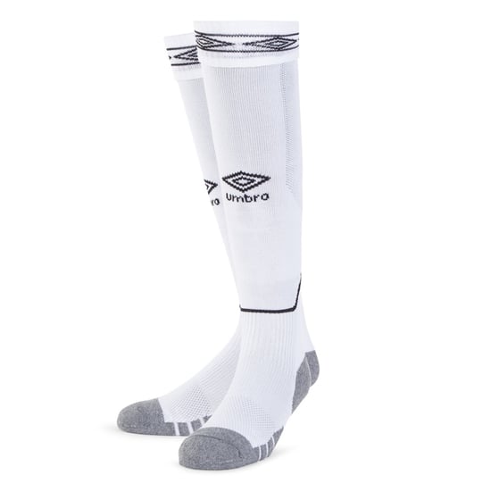 Umbro Childrens/Kids Diamond Football Socks (White/Black)