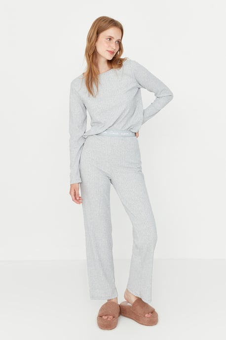 Trendyol Vrouwen  Ronde hals Pyjama Set 2 pak - Image 2