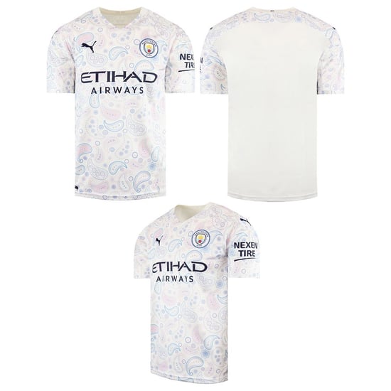 Puma FC Manchester City Heren Wit Voetbalshirt - Image 4
