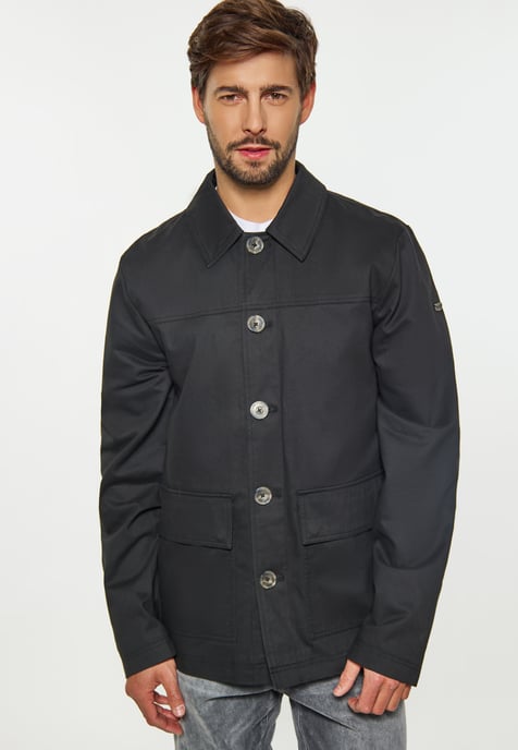 Dreimaster Jas Heren zwart - Image 3