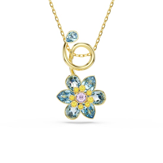 Swarovski 'Idyllia F Florere' Dames Gouden Geplateerde Metalen Ketting - Goud 5709029 - Image 1