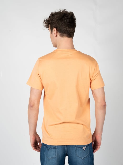 Guess T-Shirt Embro Mannen oranje - Image 4