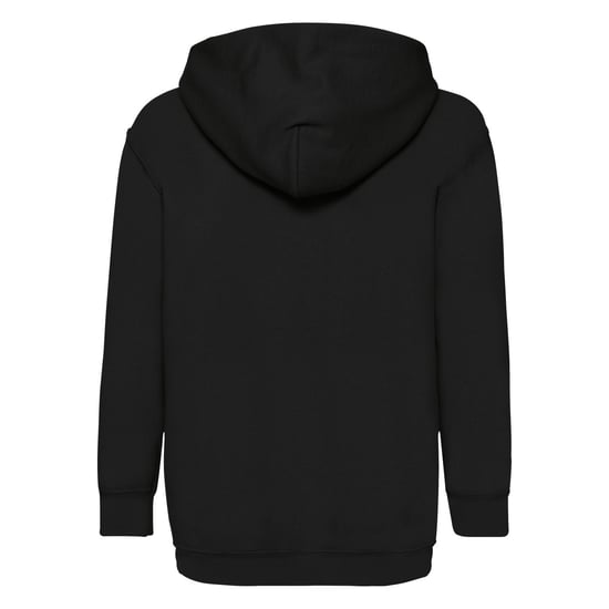 Fruit of the Loom Kinderen/Kinderen Classic Hooded Sweatshirt (Zwart) - Image 2
