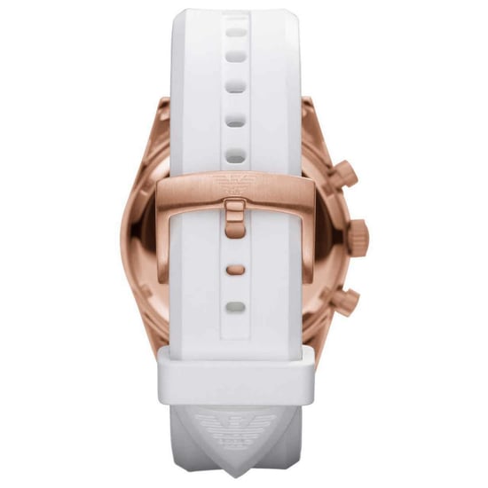 Emporio Armani Unisex Horloge Kwarts Roze Goud - Image 2