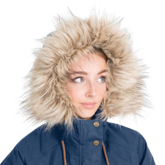 Trespass Womens/Ladies Faithful Waterproof Jacket (Navy)