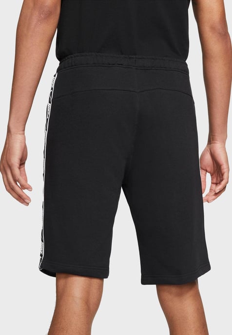 Nike NSW Repeat Heren Fleece Shorts Zwart - Image 2