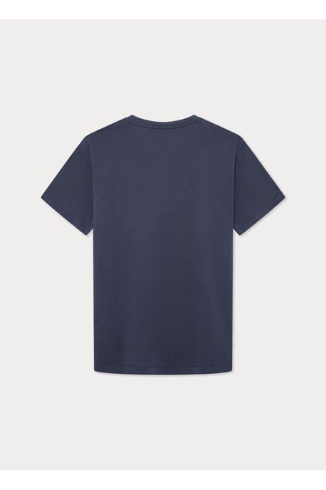 Heritage Classic Large Logo Short Sleeve T-shirt Navy