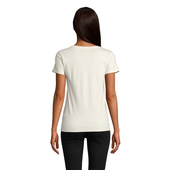 SOLS Dames/Dames Pioneer T-Shirt (Natuurlijk) - Image 2