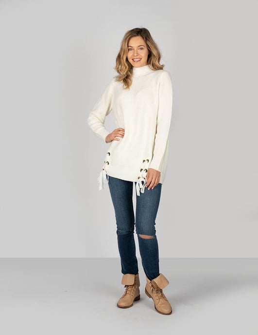 Trussardi Jeans stoppen Vrouw beige - Image 2