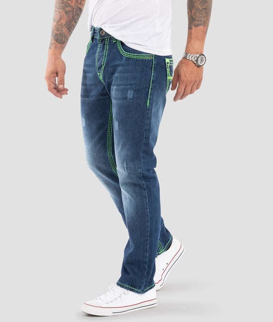Rock Creek Jeans Blau