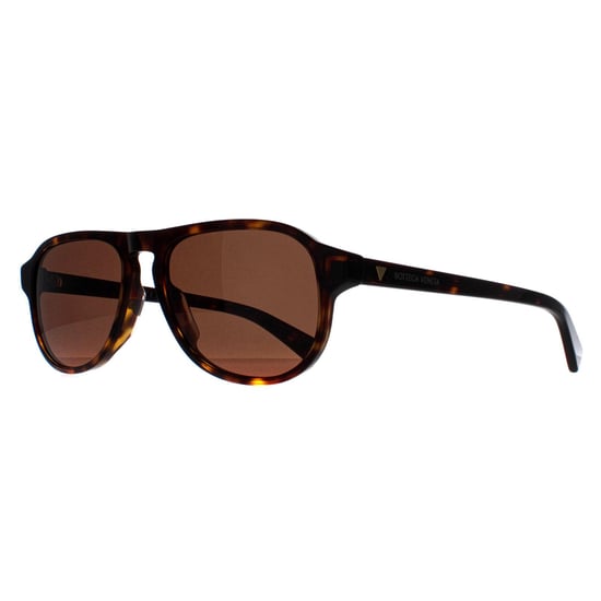 Bottega Veneta Aviator Unisex Havana Bruin BV1292S - Image 2