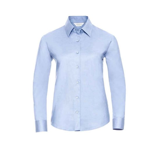 Russell Collection Dames/Dames Klassiek Oxford Overhemd Met Lange Mouwen (Oxford Blauw) - Image 1