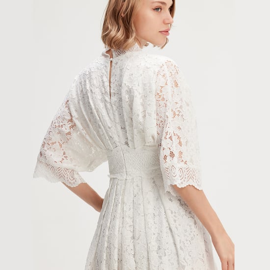Kimono Sleeves Lace Dress